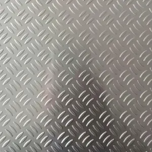 three-bar aluminum alloy pattern plate